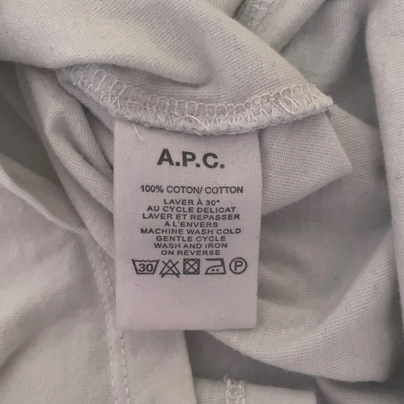 A.P.C. Printed Tee - Picture 4 of 5